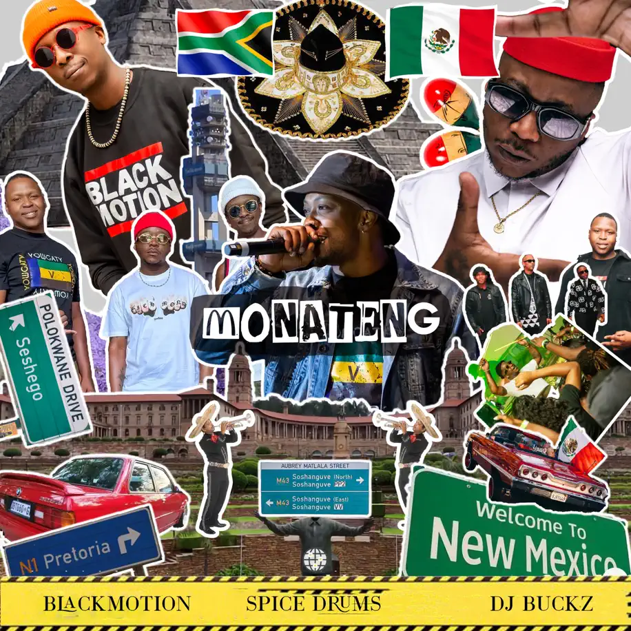  Black Motion & Spice Drums - Monateng (feat. DJ Buckz)