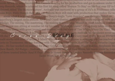 Ccino Deep - Bohlale (Album) Afro House King