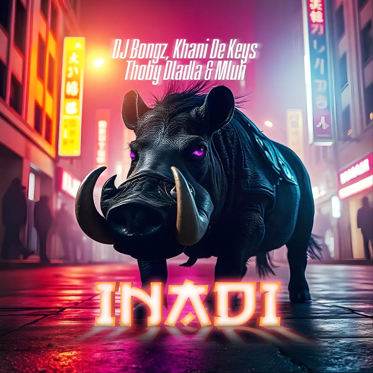  DJ Bongz, Khani De Keys, Thoby Dladla & Mluh - Inadi