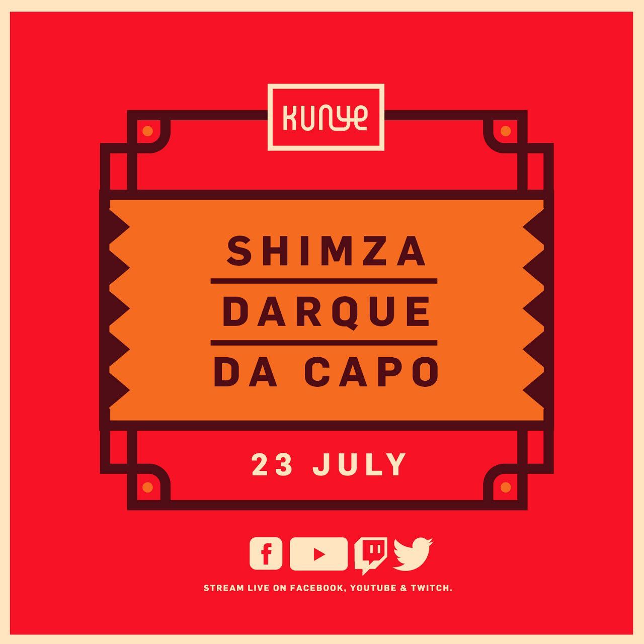 Unknown Artist - Darque - Kunye Live Mix (23 July 2021)