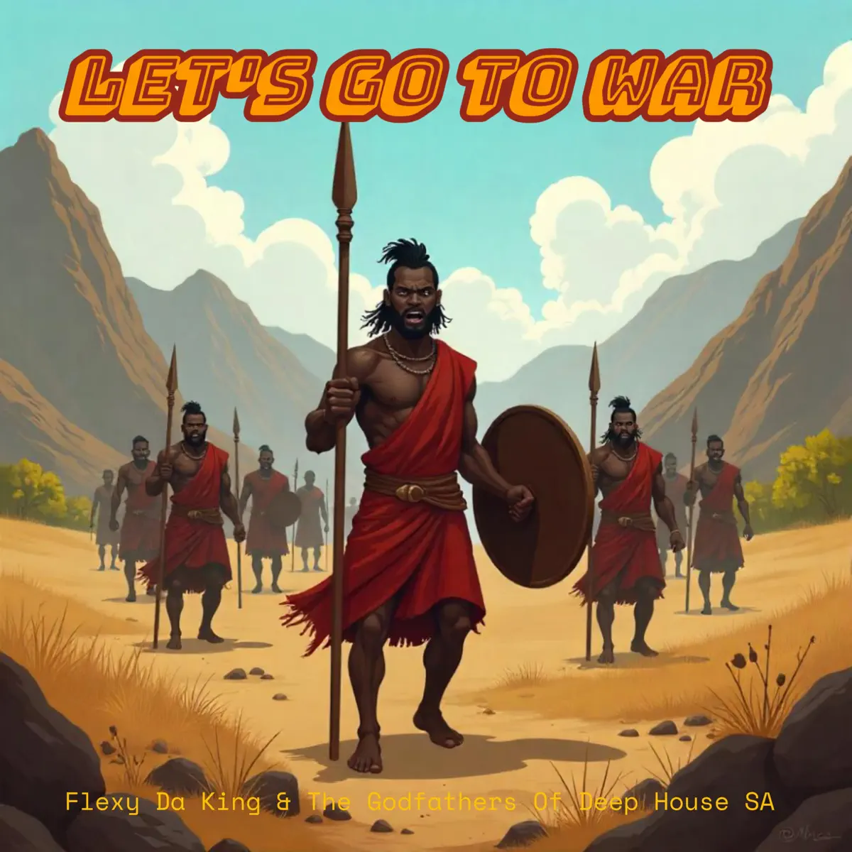  Flexy Da King & The Godfathers Of Deep House SA - Lets Go to War (Flexible Mix)