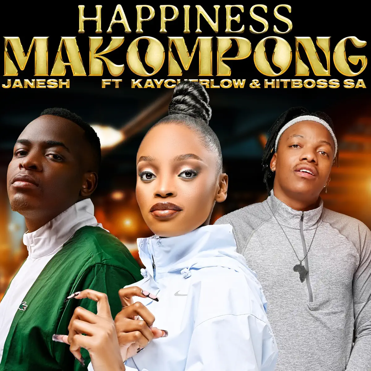  Janesh - Happiness Makompong (feat. Kaycherlow & Hitboss SA)