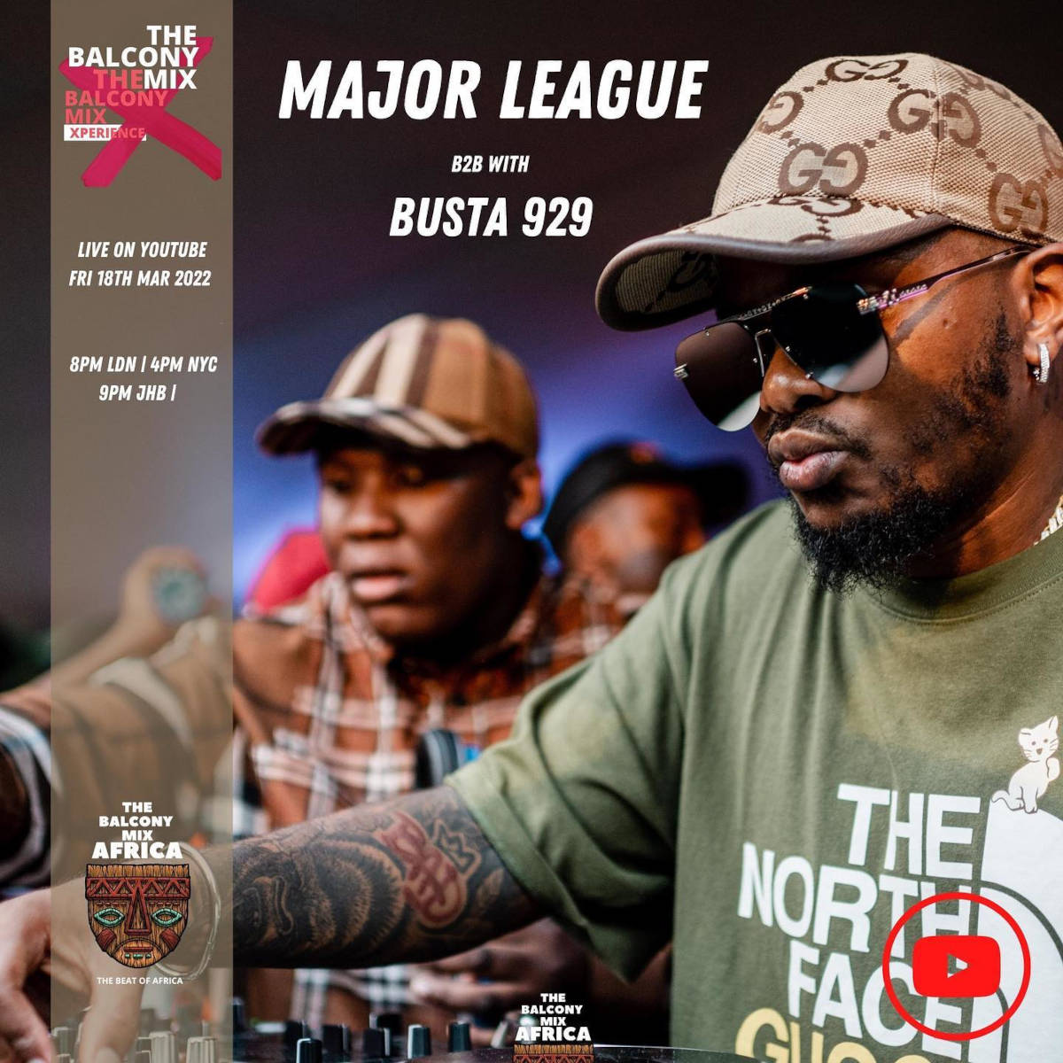 Unknown Artist - Major League DJz & Busta 929 - Amapiano Balcony Mix Live B2B S4 | EP 11