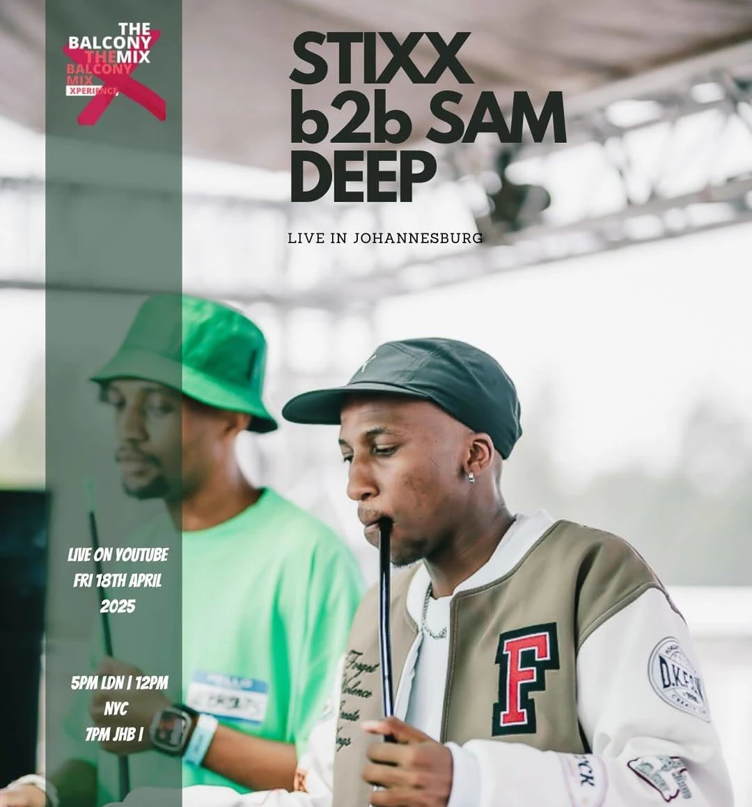 Unknown Artist - Sam Deep & Stixx - Balcony Mix Africa B2B at 4Ways Farmers Market, JHB | Amapiano Mix 2025