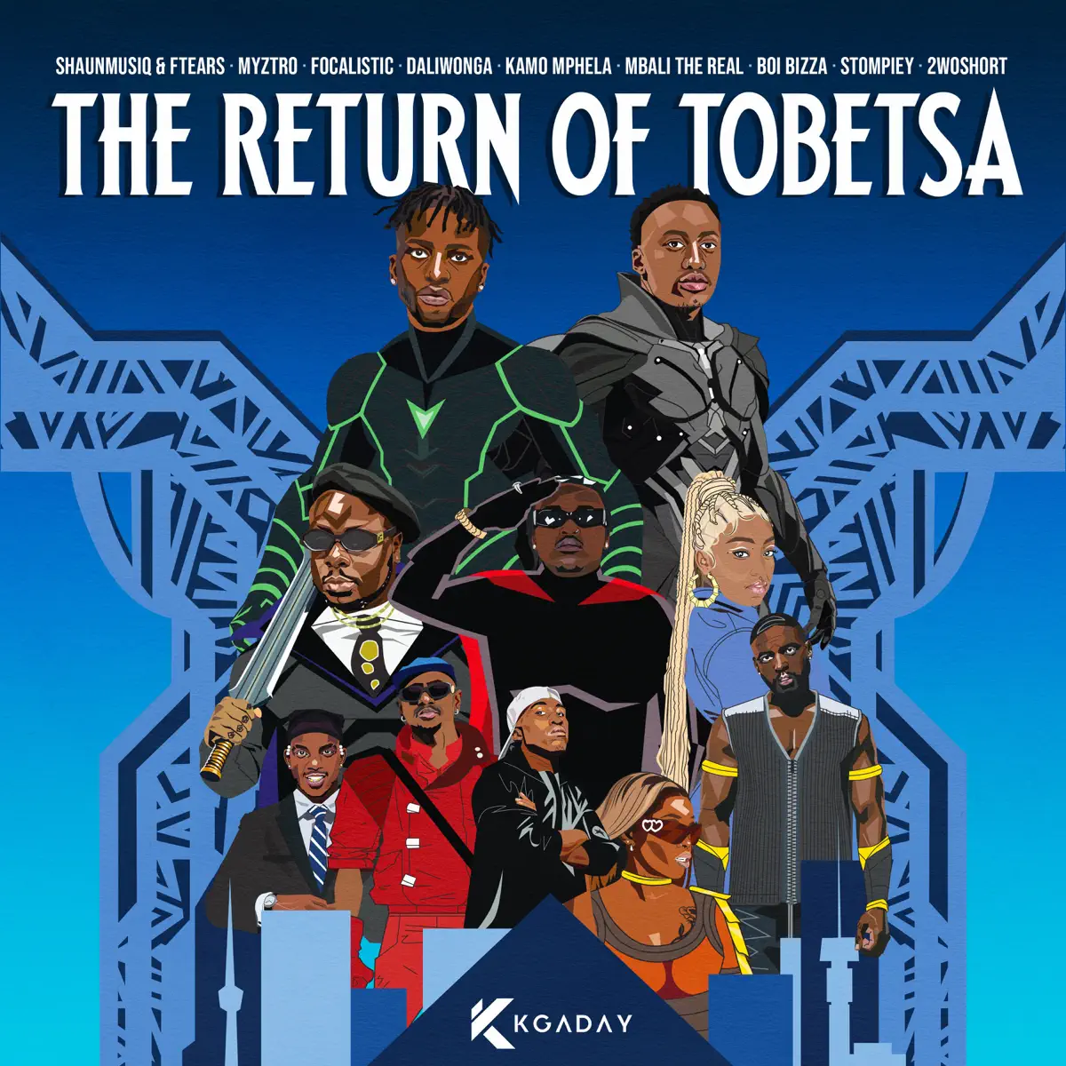 Shaunmusiq, Ftears & Myztro - The Return Of Tobetsa (feat. Focalistic, Daliwonga, Kamo Mphela & Mbali The Real)