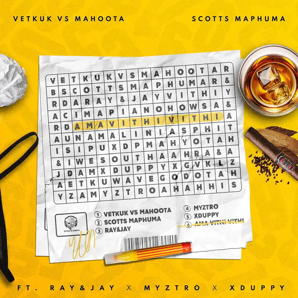  Vetkuk vs Mahoota, Scotts Maphuma & Ray&Jay - Ama Vithi Vithi (feat. Myztro & Xduppy)