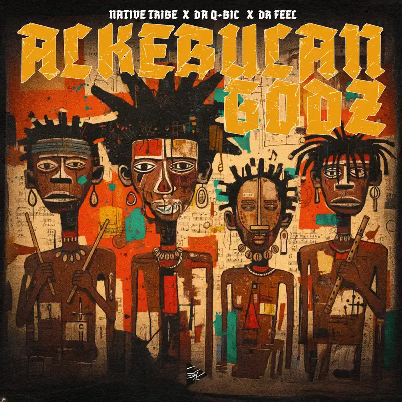 Native Tribe, Da Q-Bic & Dr Feel - Alkebulan Godz 1  Native Tribe, Da Q-Bic & Dr Feel - Alkebulan Godz