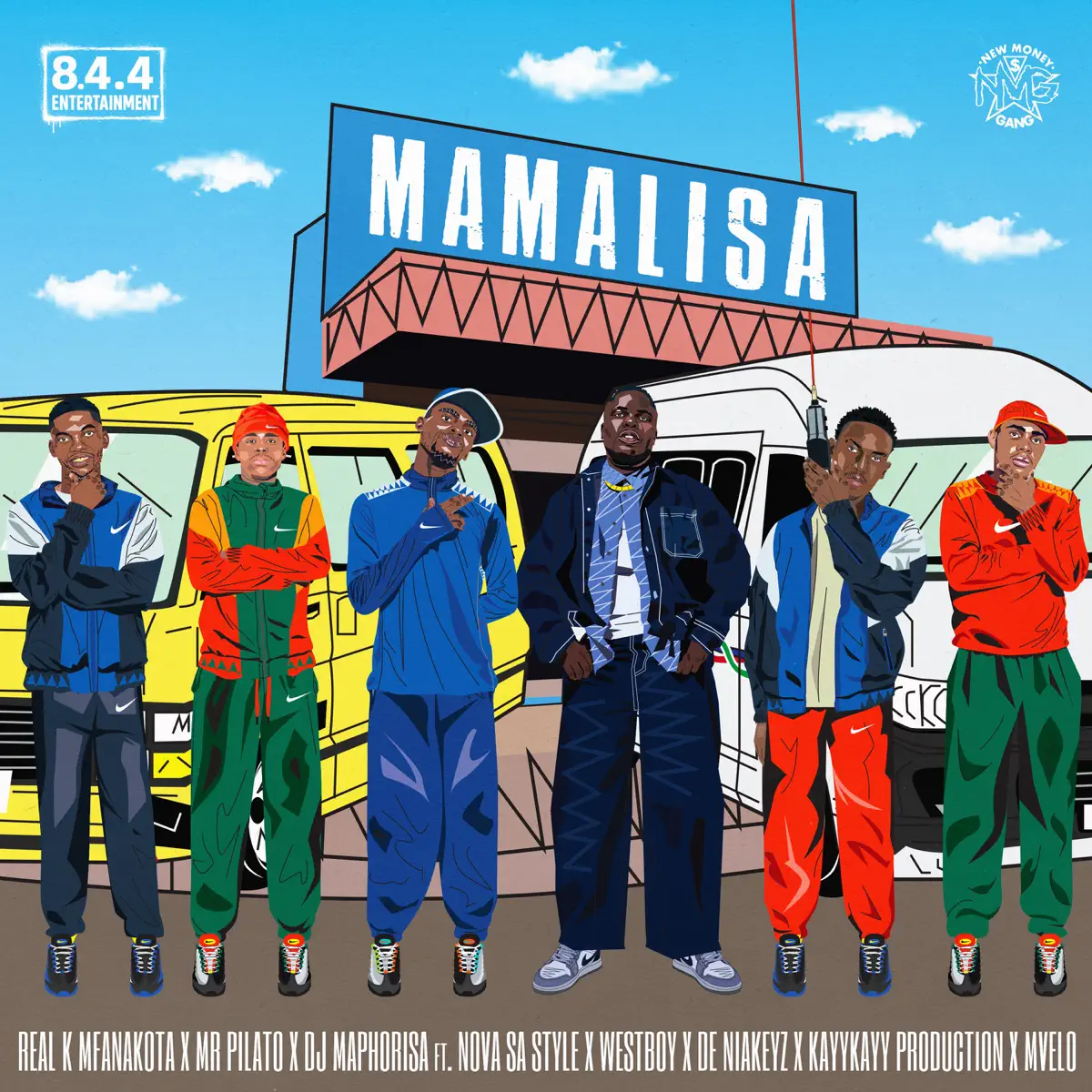  Real K Mfanakota, Mr Pilato & DJ Maphorisa - Mamalisa (feat. Nova SA style, Westboy, De Niakeyz & KayyKayy Production)