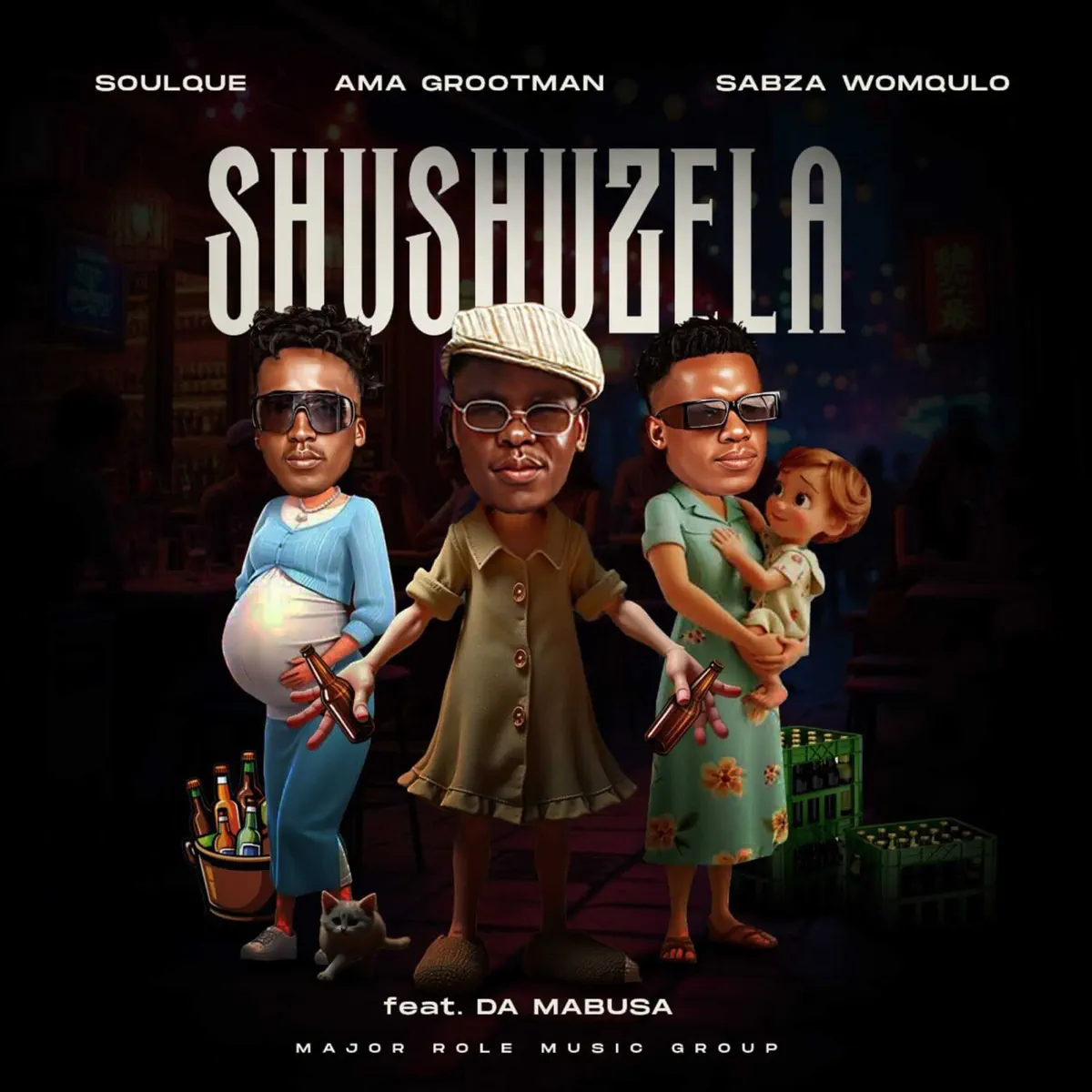  SoulQue, Ama Grootman & Sabza Womqulo - Shushuzela (feat. Da Mabusa)
